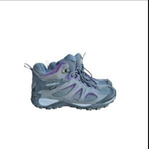 Merrell Mid Top Ankle Waterproof Yokota 2 Gray Hiking Walk Outdoor Boot Women 8